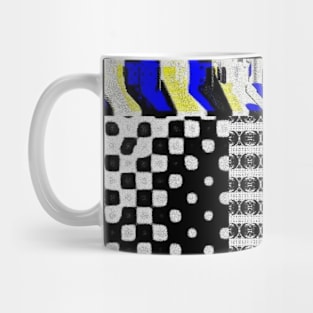 Face Glitches Artwork Mug